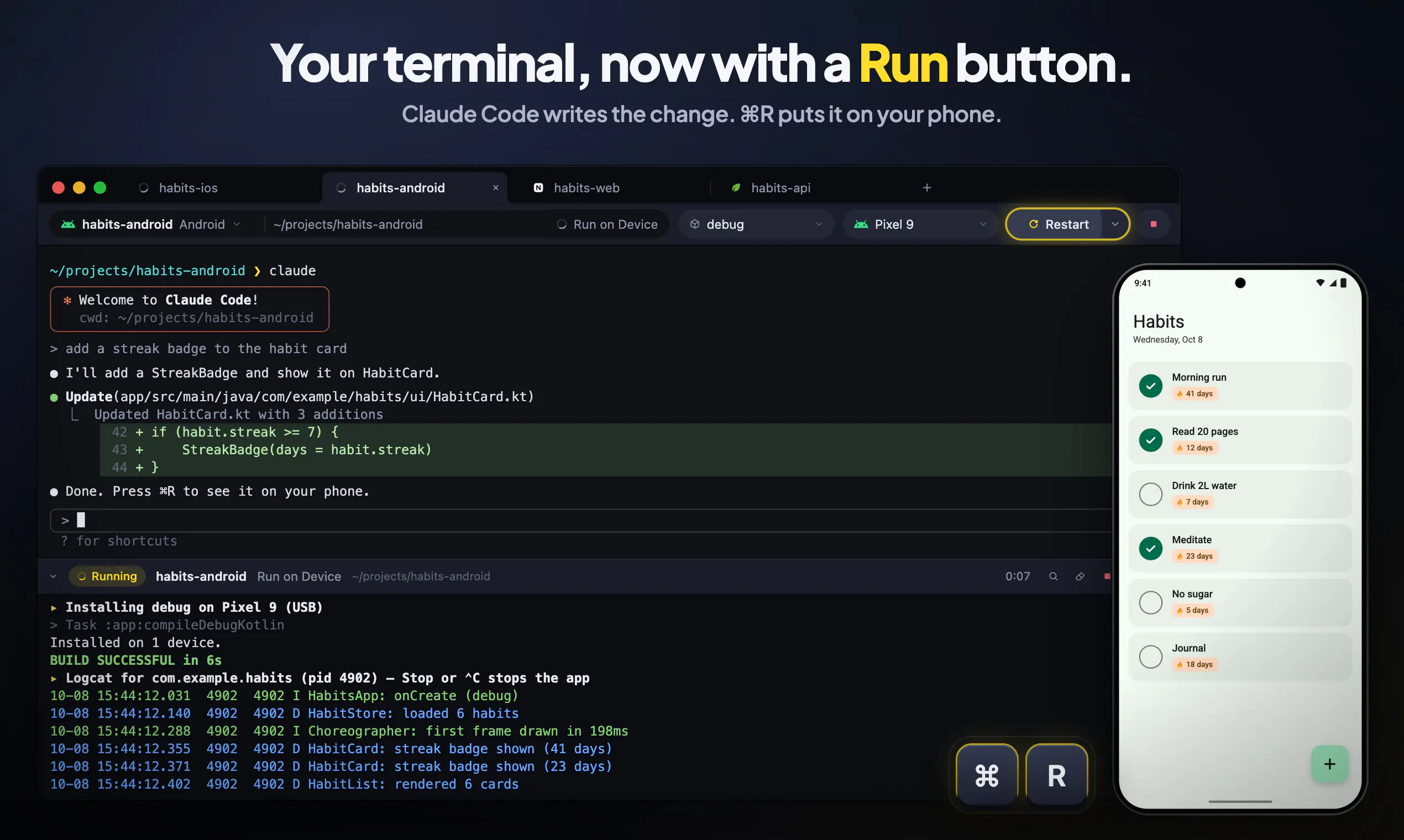 DevTerminal screenshot 1