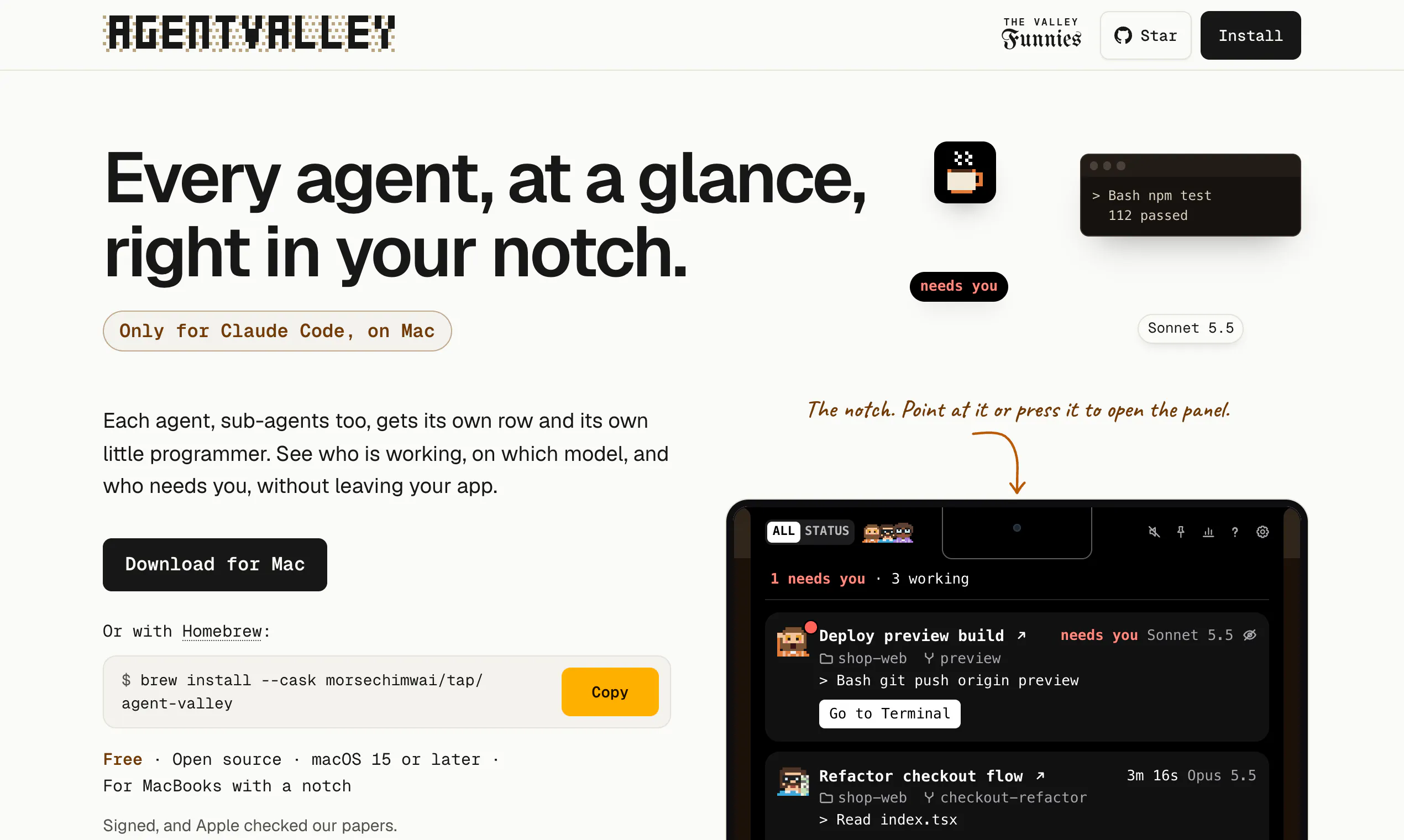 AgentValley screenshot 1