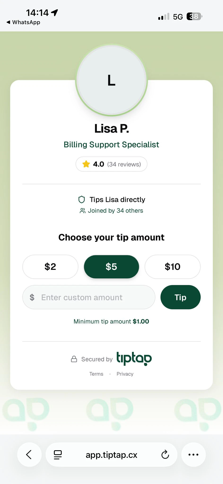 TipTap screenshot 1