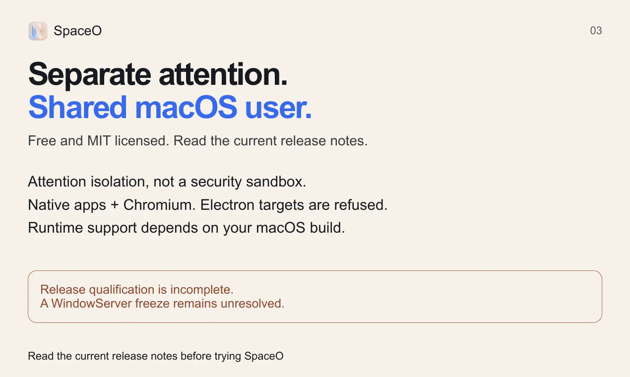 SpaceO screenshot 1