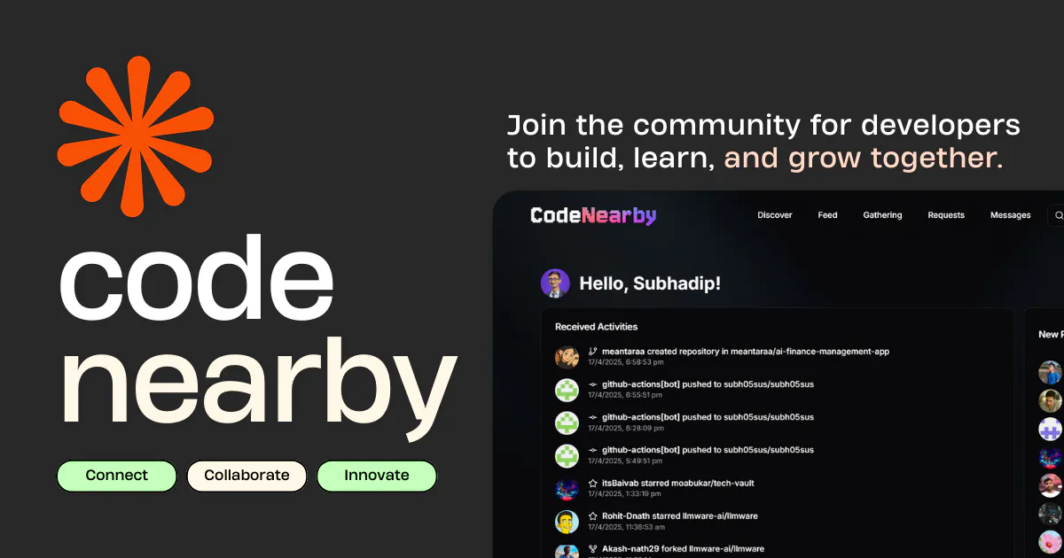 CodeNearby 2.0 screenshot 1