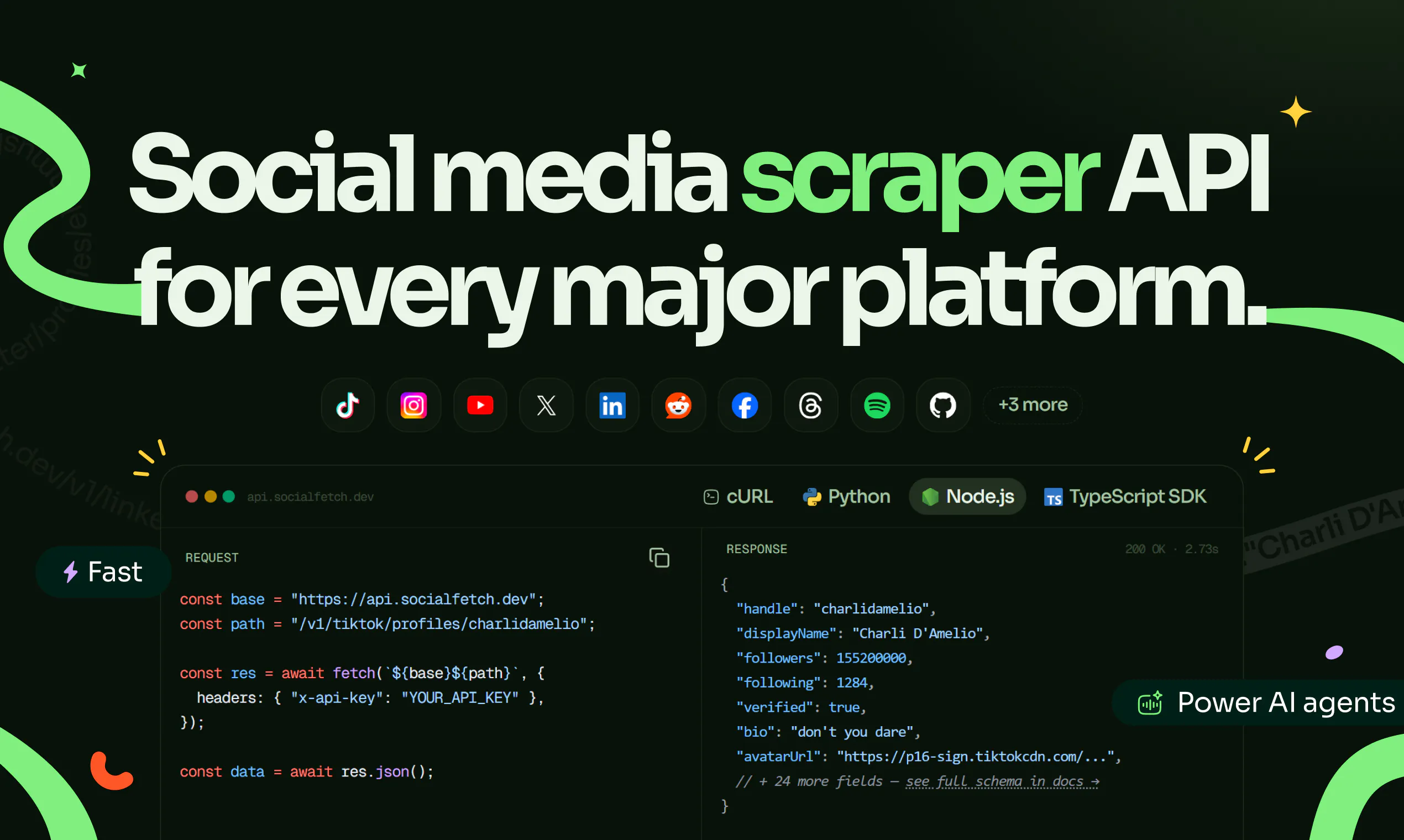 Social Fetch screenshot 1