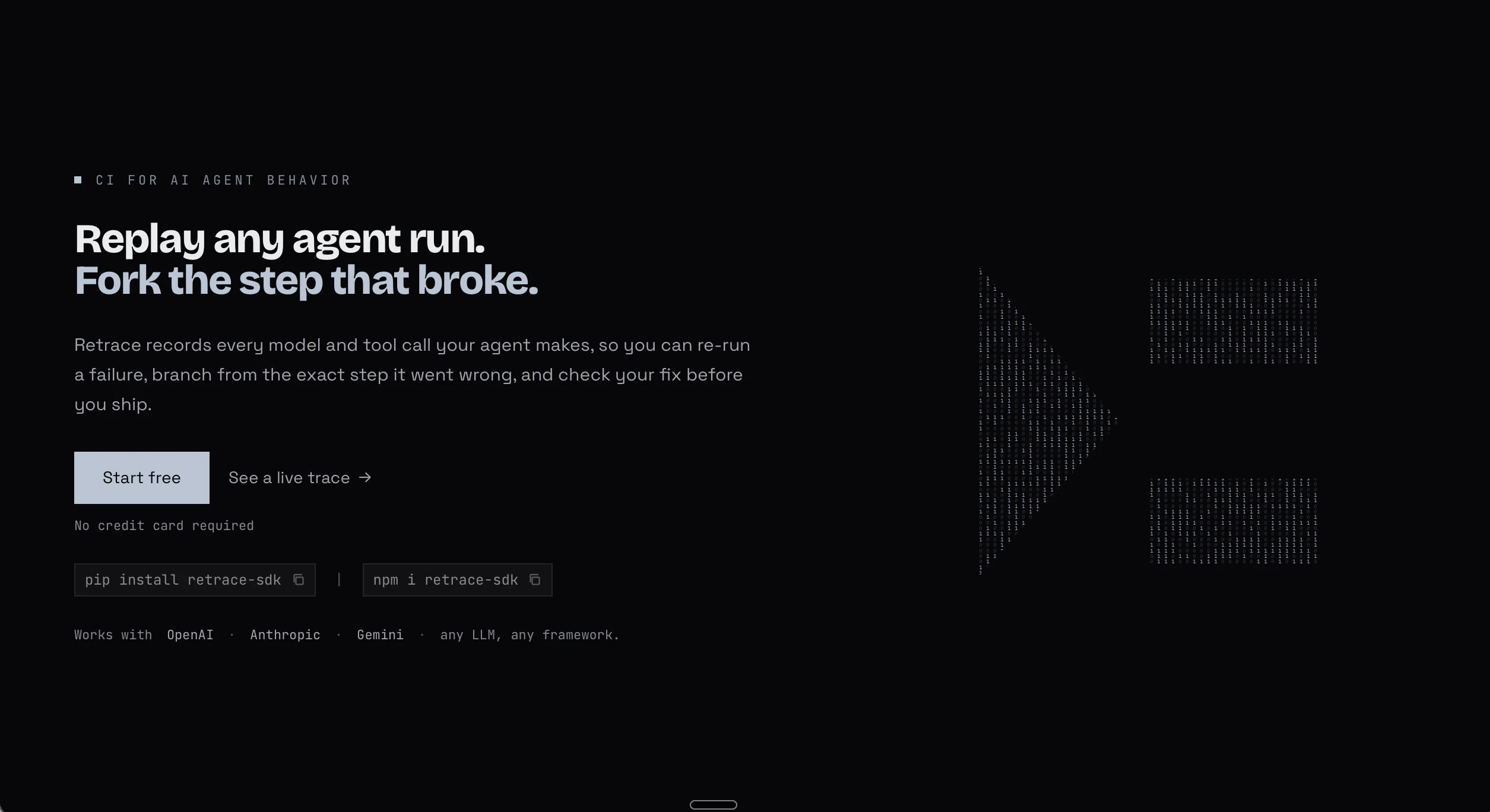Retrace screenshot 1