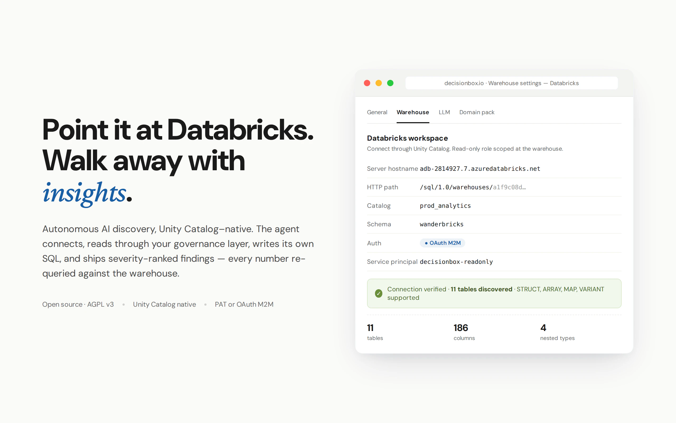 DecisionBox for Databricks screenshot 1