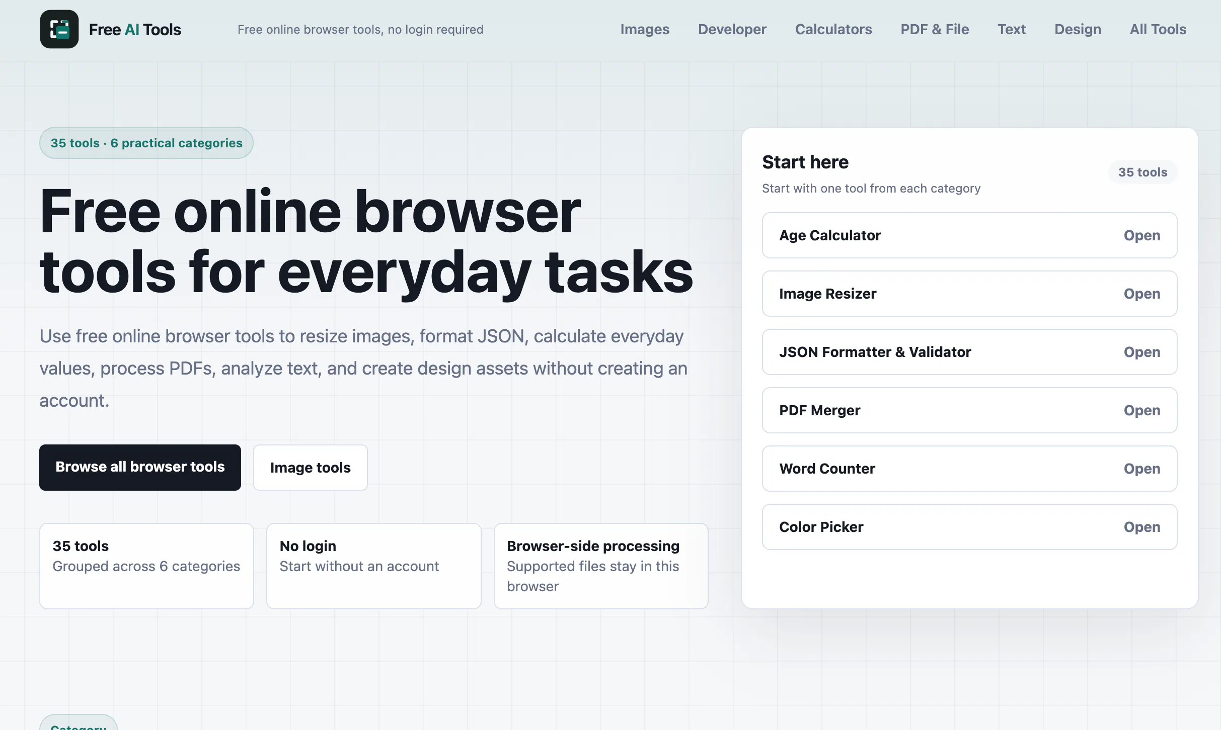 Free AI Tools screenshot 1