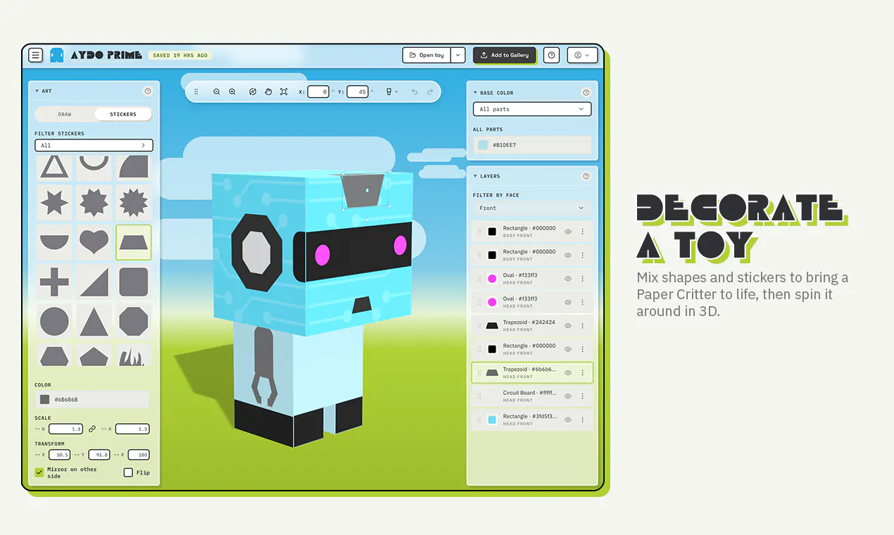 Paper Critters screenshot 1
