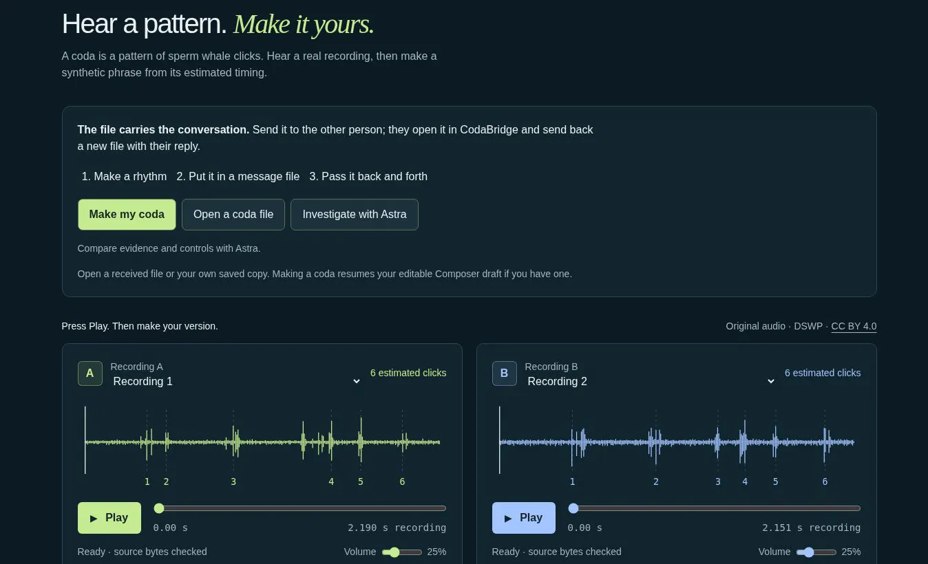 CodaBridge screenshot 1
