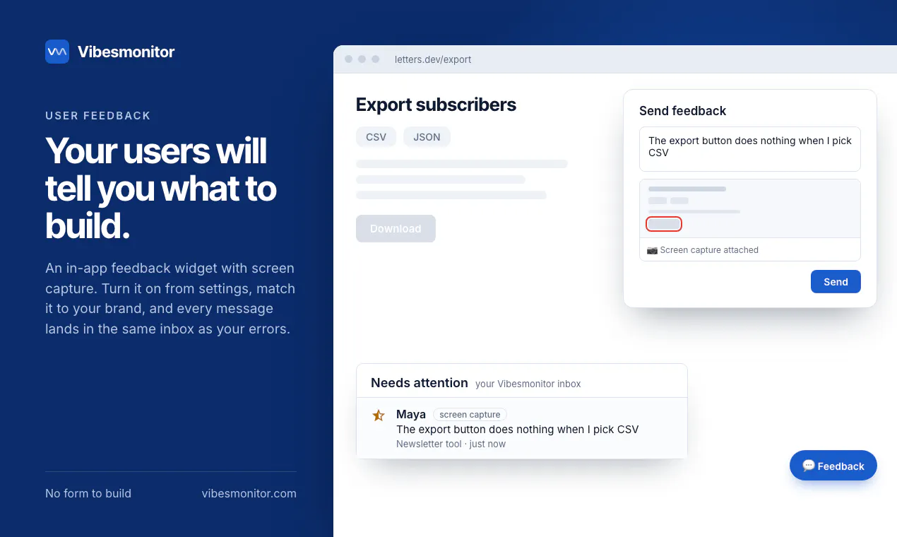 vibesmonitor.com screenshot 1