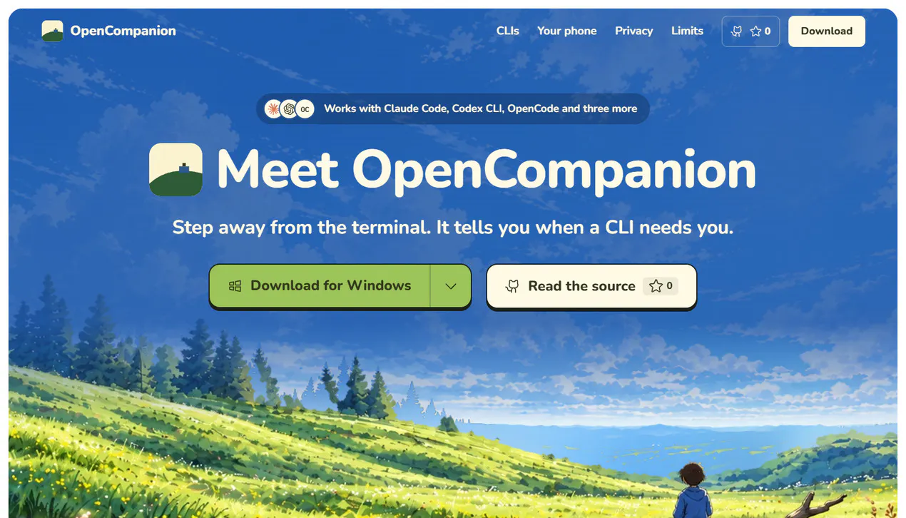 OpenCompanion screenshot 1