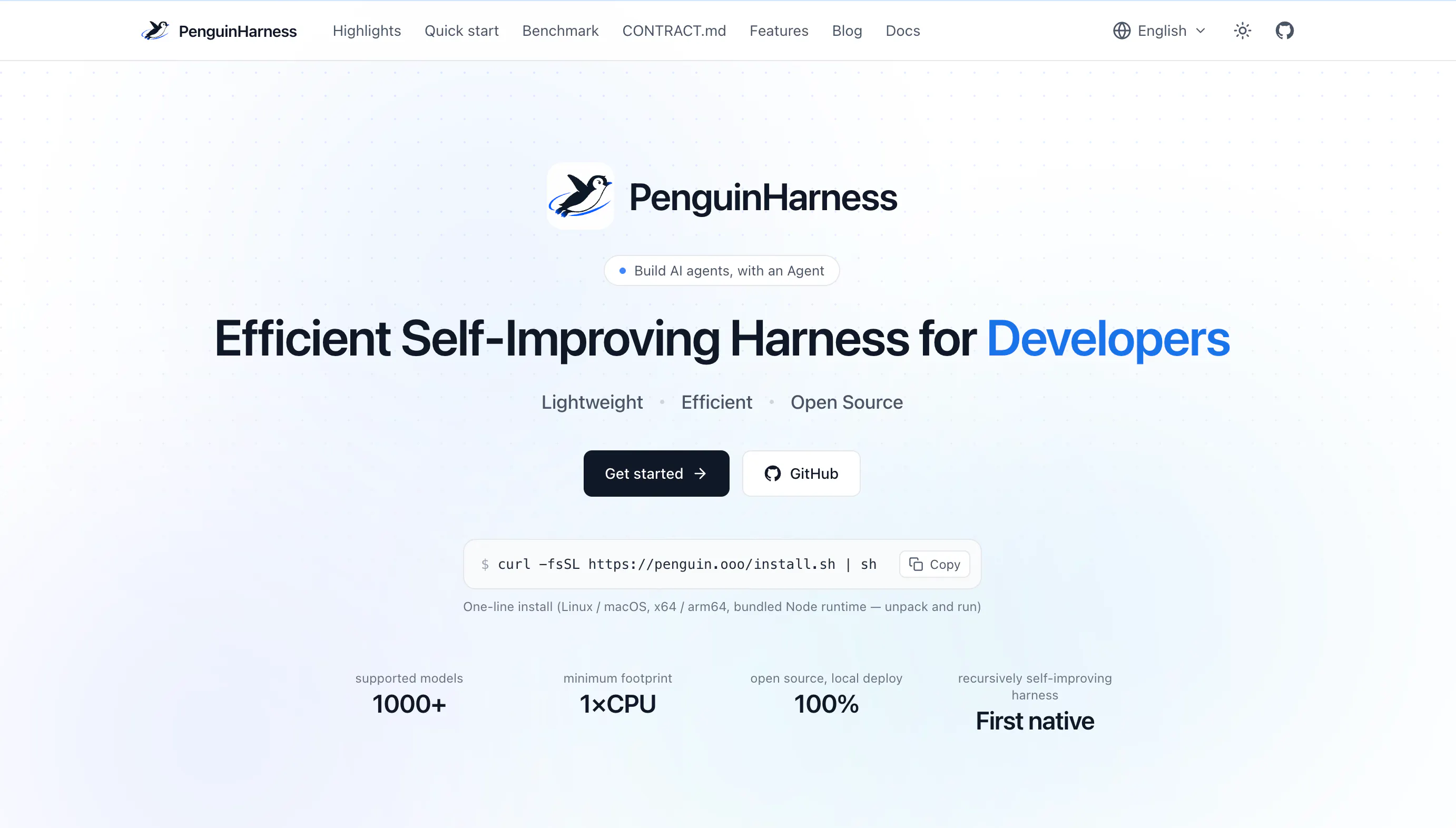 PenguinHarness screenshot 1