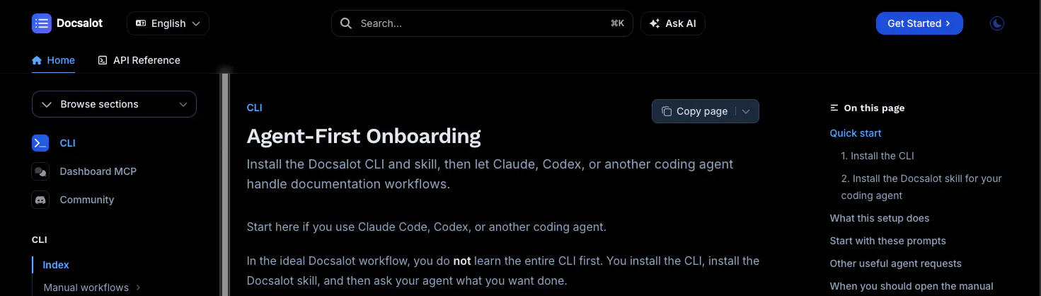 DocsAlot CLI screenshot 1