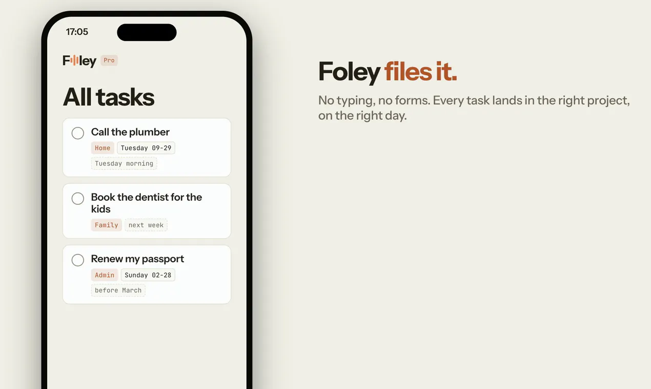 Foley screenshot 1