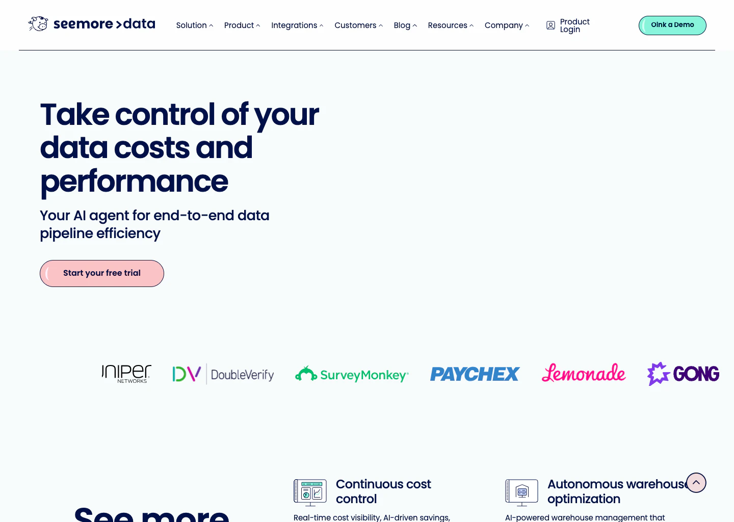 Seemore Data screenshot 1