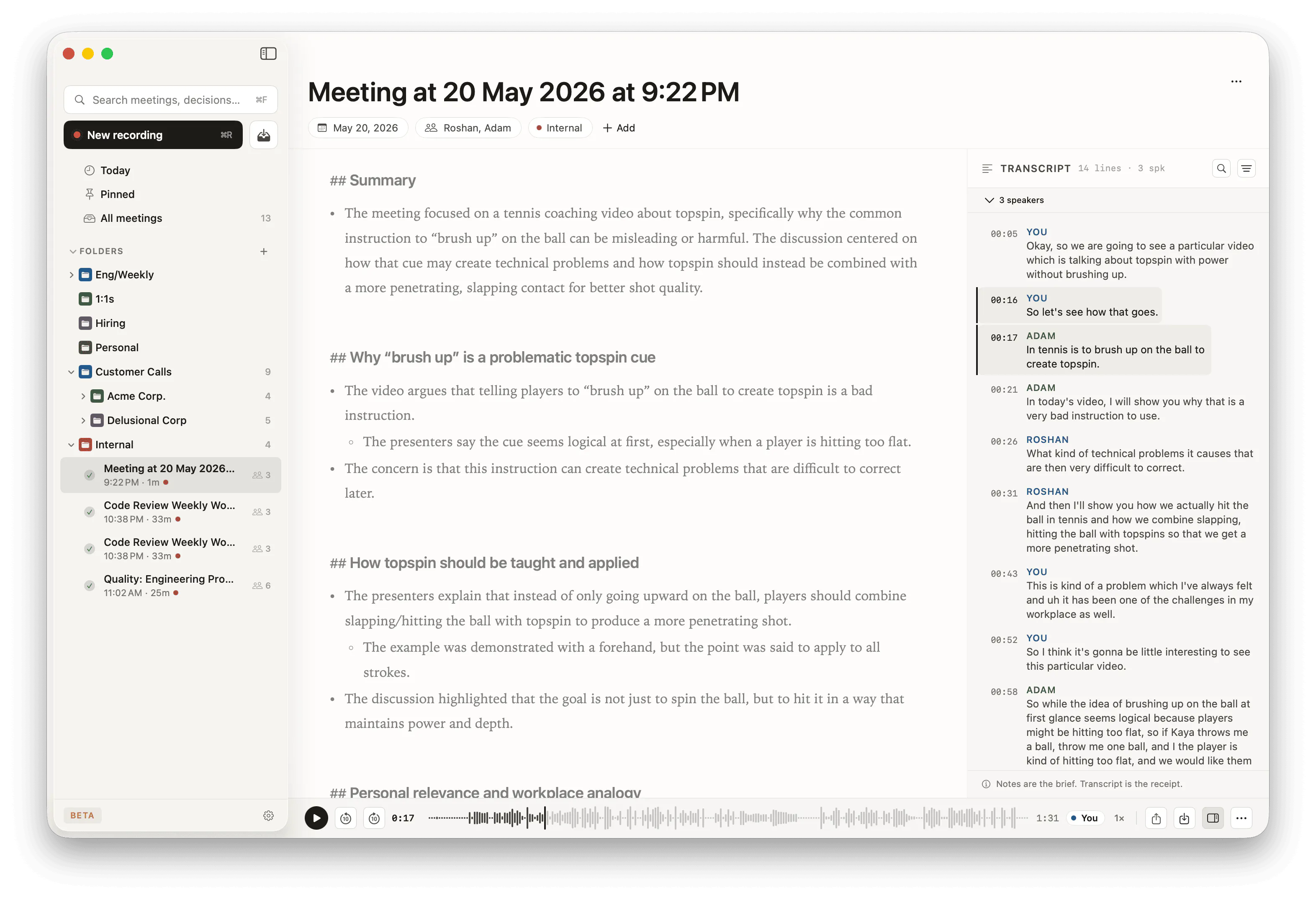 Speechmark screenshot 1