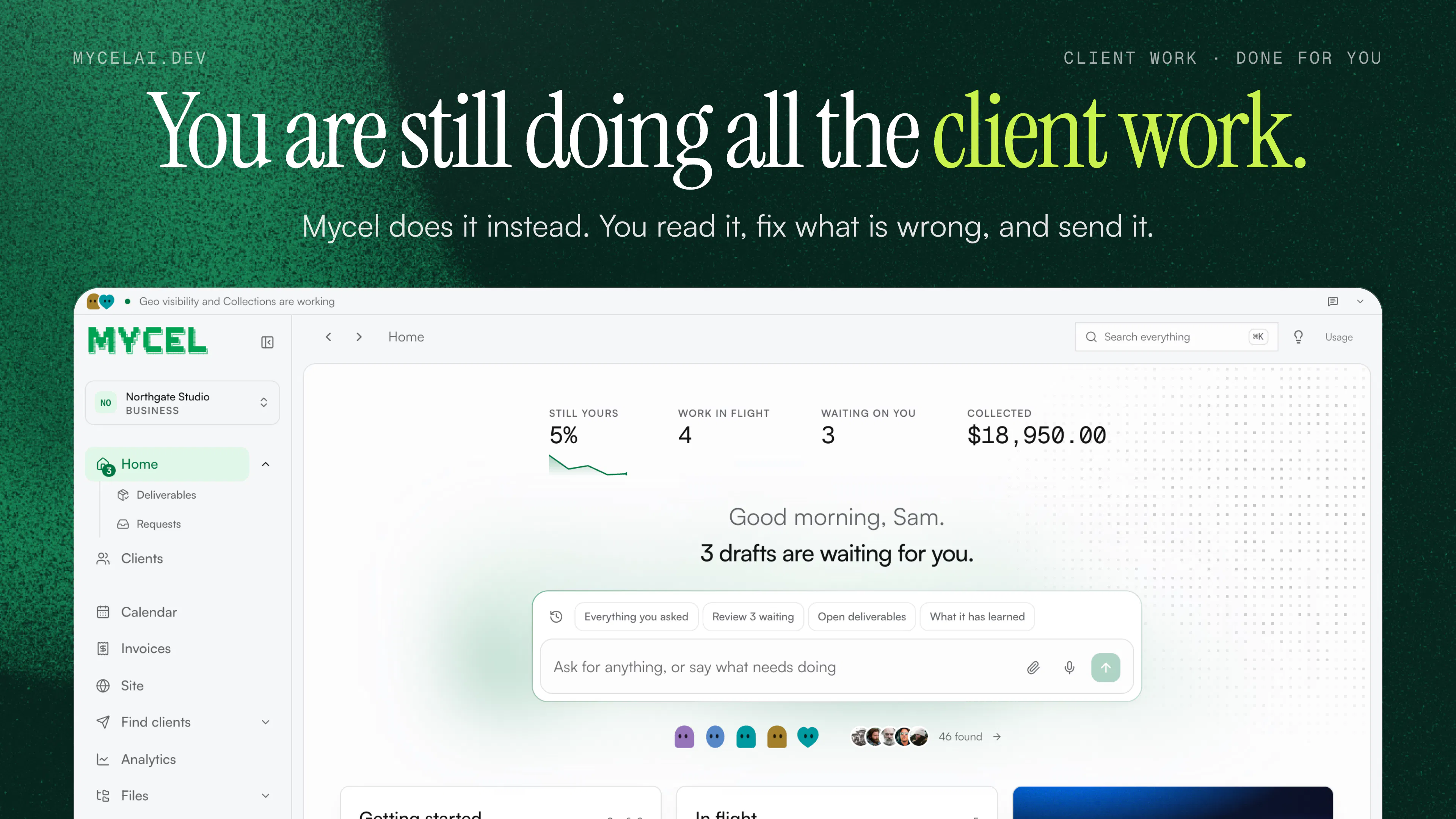 Mycel screenshot 1