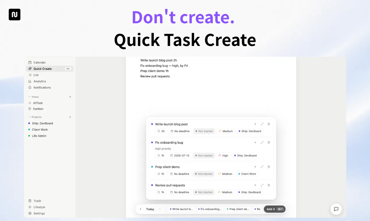 nudge2.0 screenshot 1