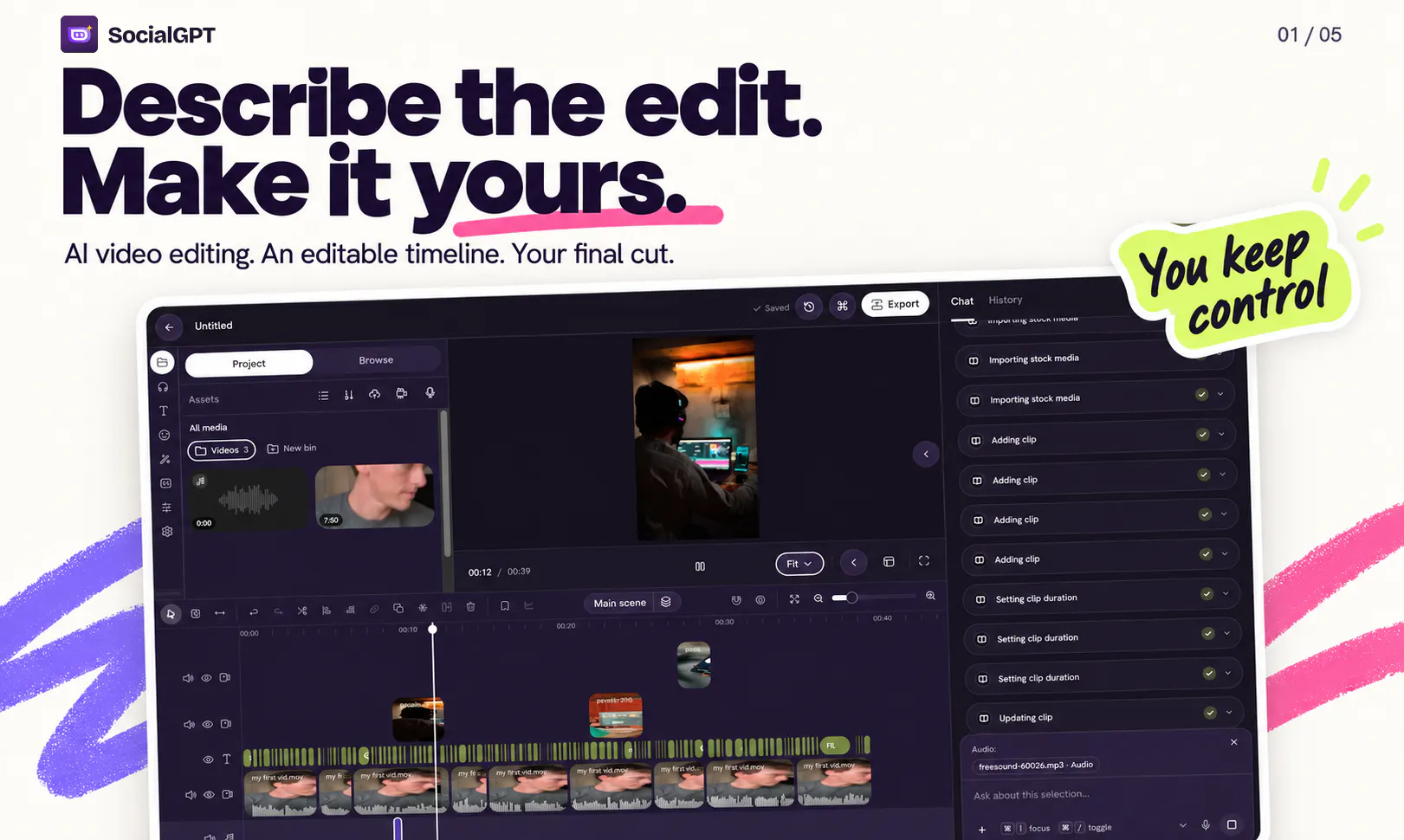 SocialGPT screenshot 1