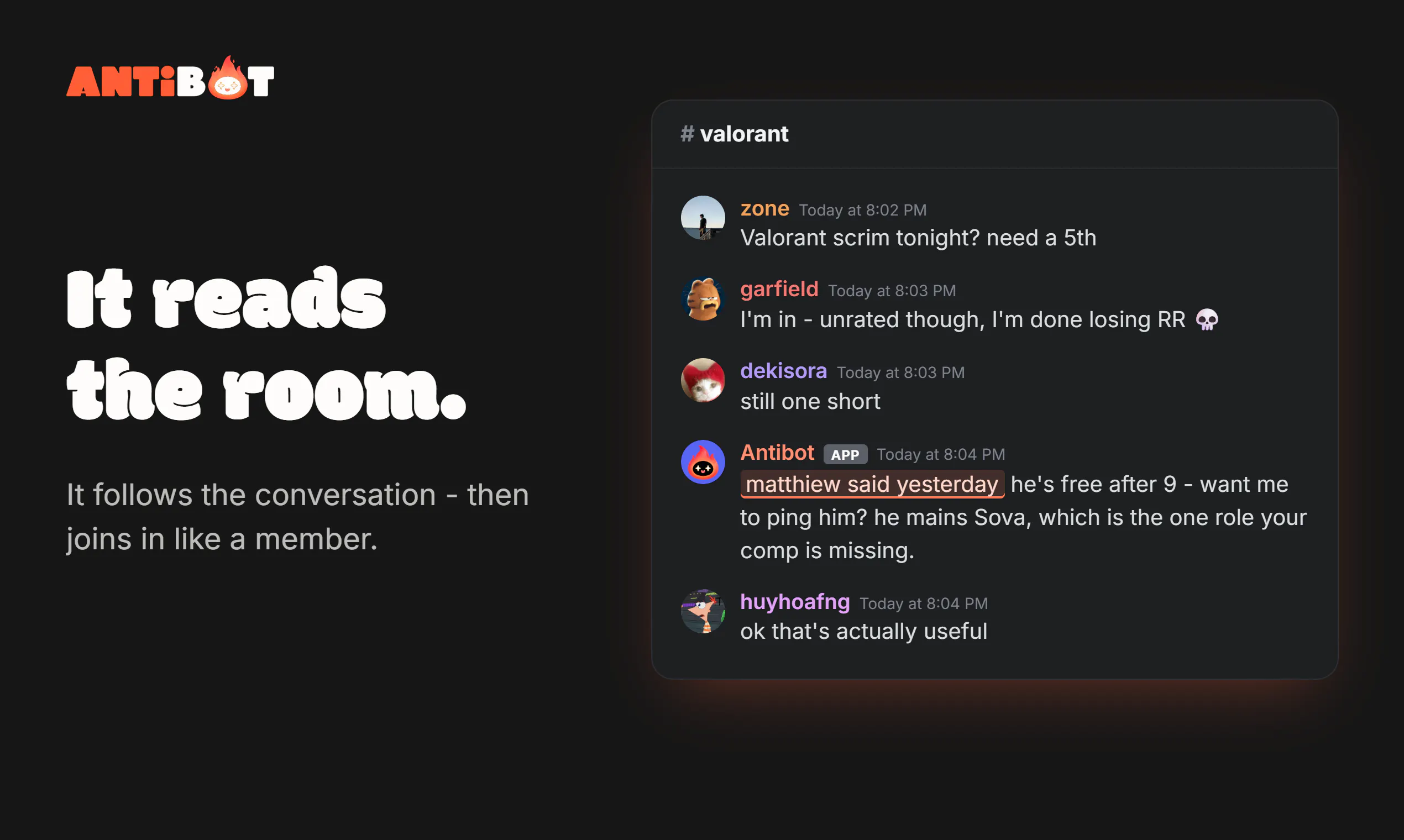 Antibot screenshot 1
