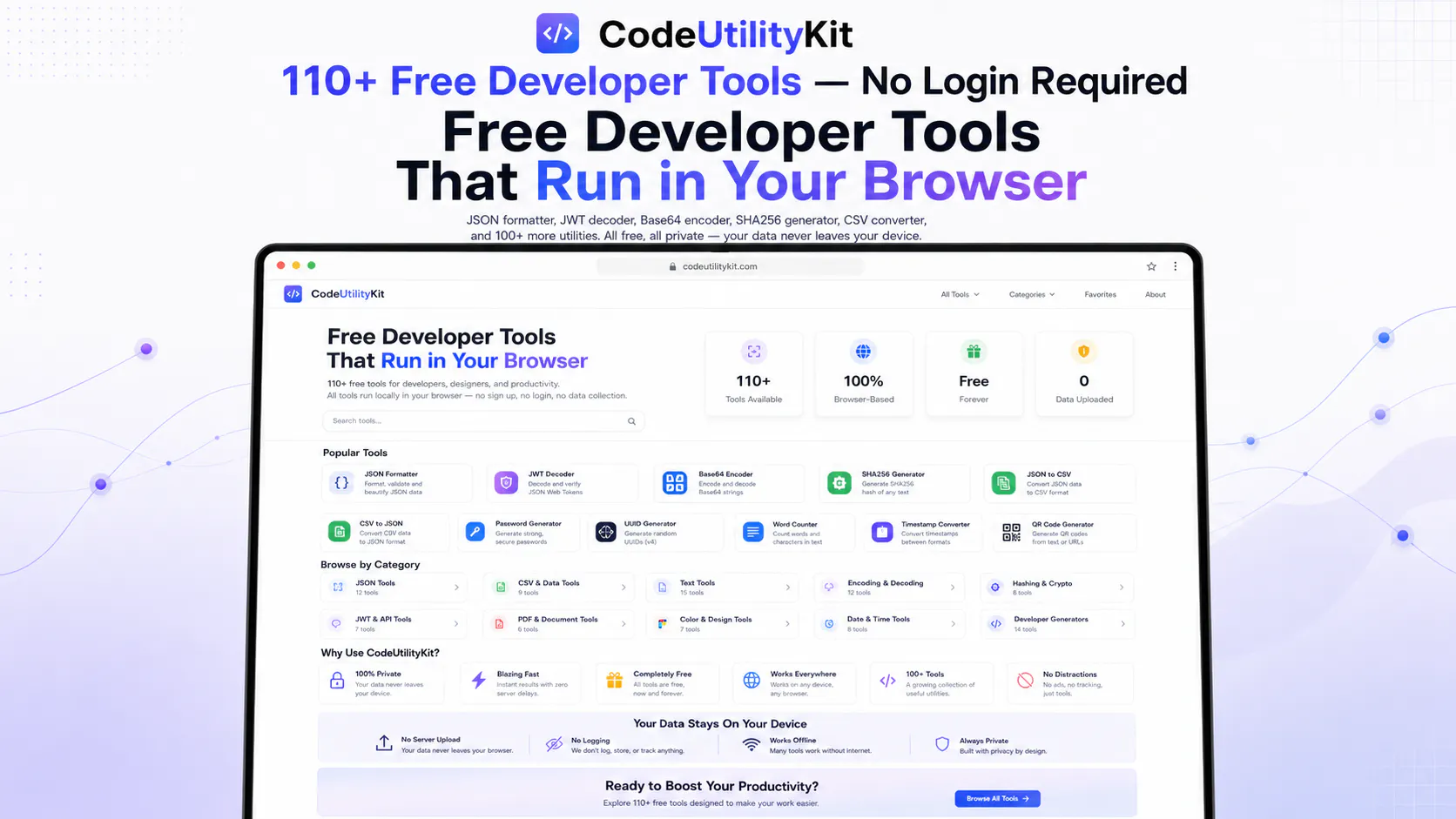 CodeUtilityKit screenshot 1