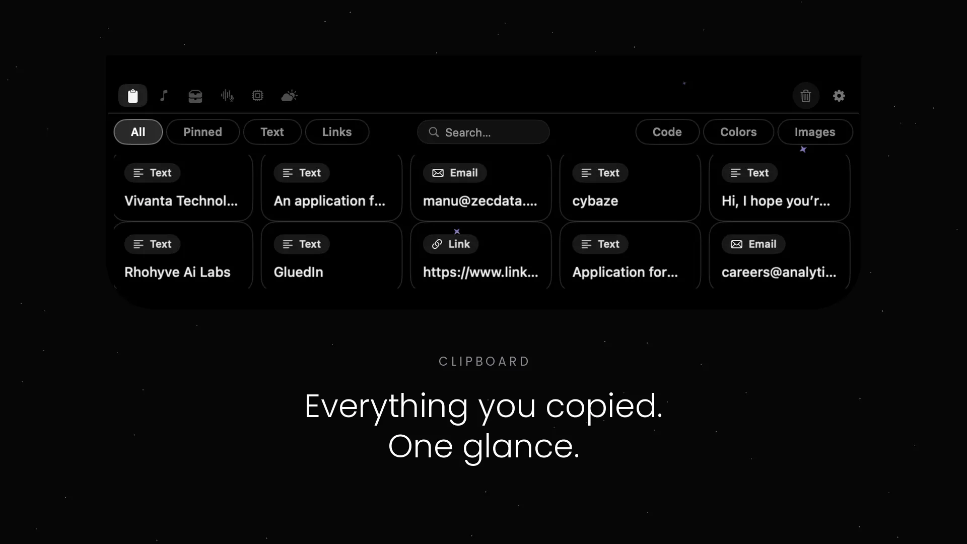 Recall for Mac screenshot 1
